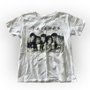 FRIENDS White Graphic Tee for Kids Size M